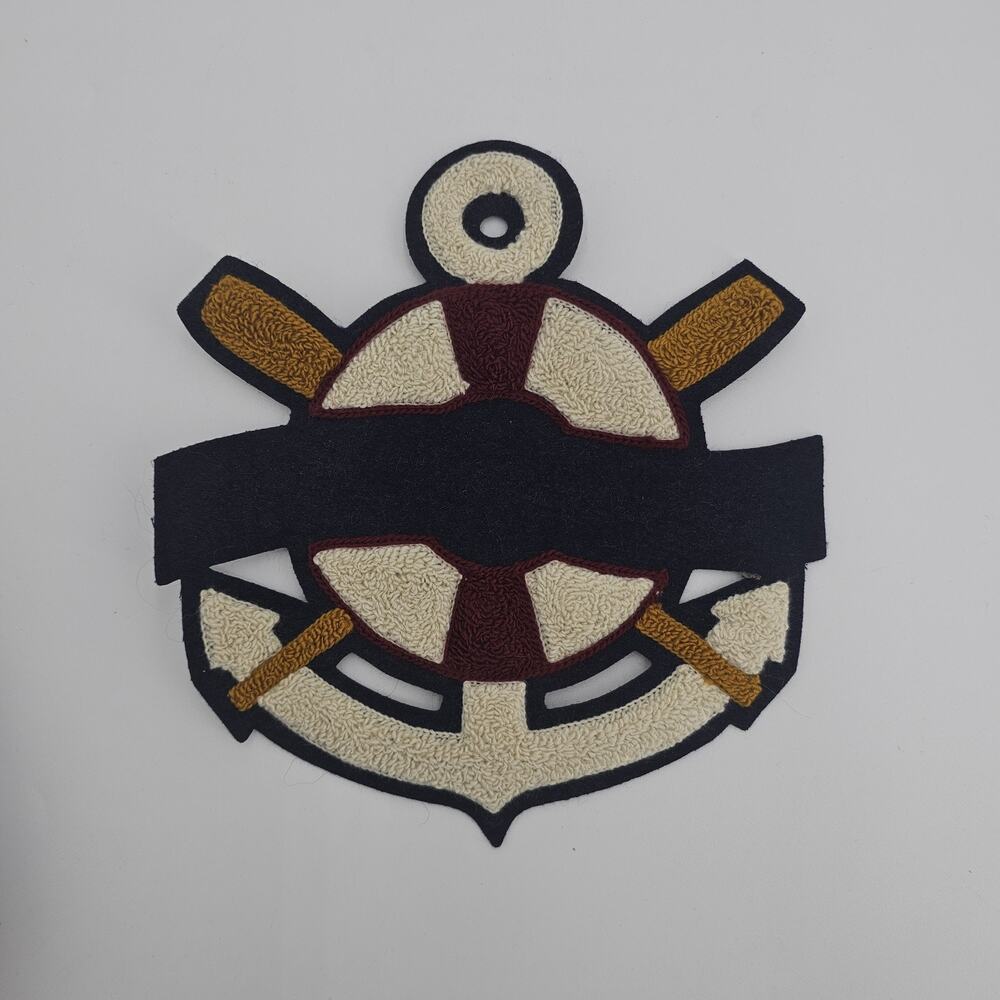 Nautical Anchor Craft Sew On Embroidered Patches Qty 10